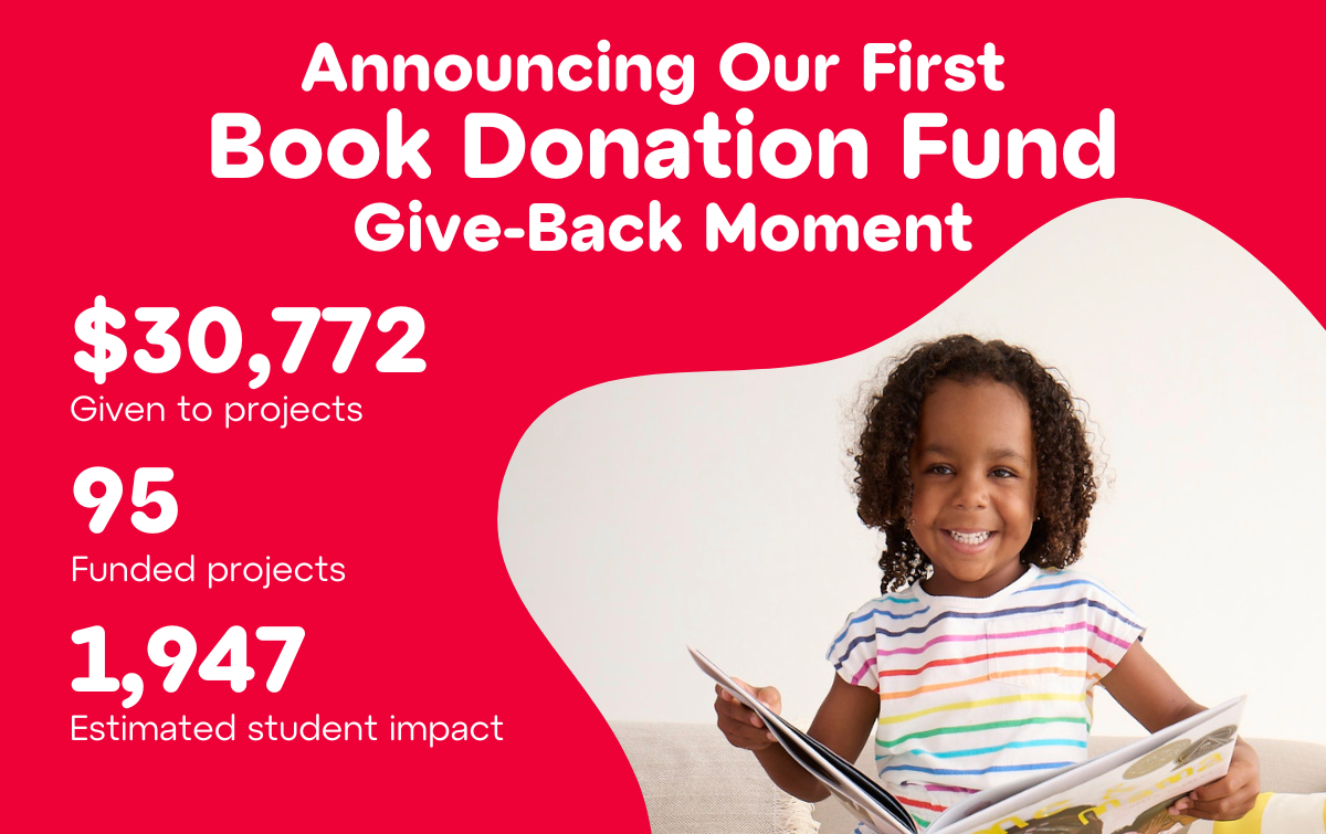 Raising The Future In Every Classroom: Our First Book Donation